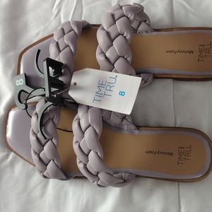 Time and Tru memory Foam sandals